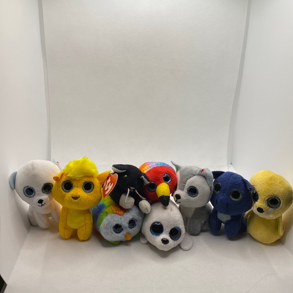 Bundle of 9 Ty McDonald’s Mini Beanie Babies & Plush Stuffed Toys